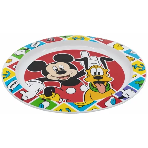 STOR krožnik Mickey Mouse better together
