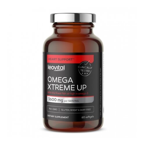 Leovital Omega Xtreme Up, 60 softgel kapsul, (20696312) Cene