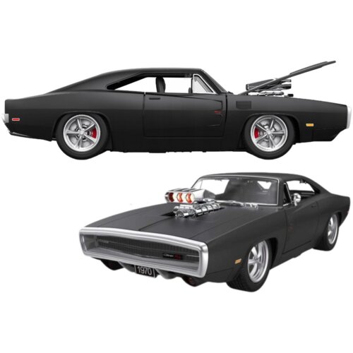  Licencirani auto na daljinsko upravljanje Dodge Charger R/T - crni Slike