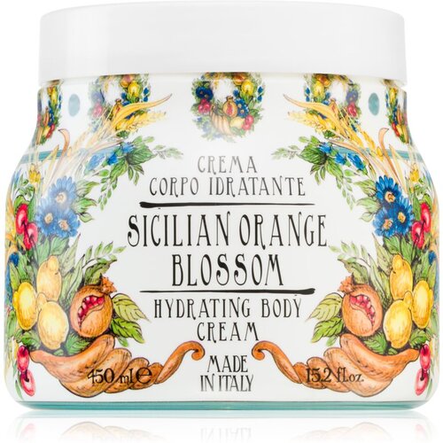 Le Maioliche Sicilian Orange Blossom Line vlažilna krema za telo 450 ml Slike