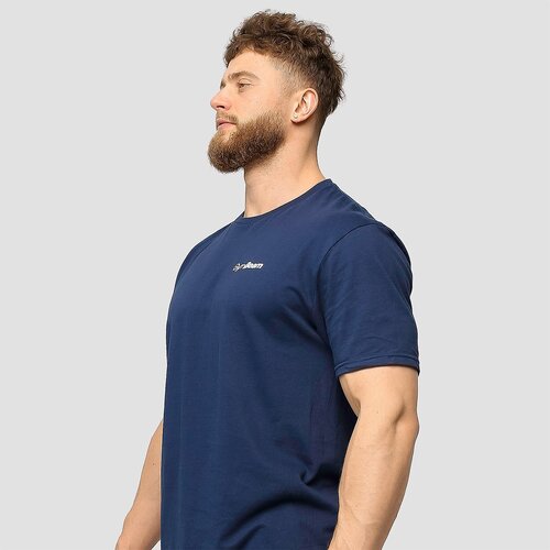 GymBeam Men&amp;lsquo;s Basic T-Shirt Navy Blue Slike