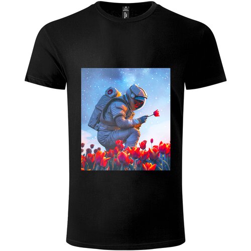 SYMBOL-S Majica sa &amp;scaron;tampom (unisex) Zaljubljeni kosmonaut Slike