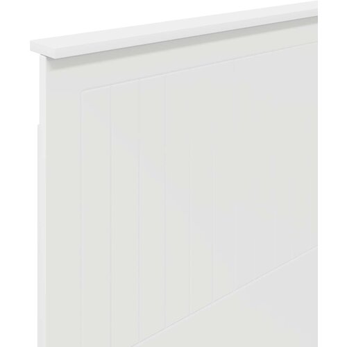  Uzglavlje s uzglavljem Bijelo 90 cm Konstruirano drvo Slike