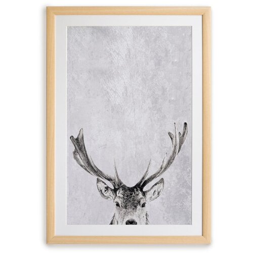 Surdic Zidna slika u okviru Deer, 35 x 45 cm Cijene