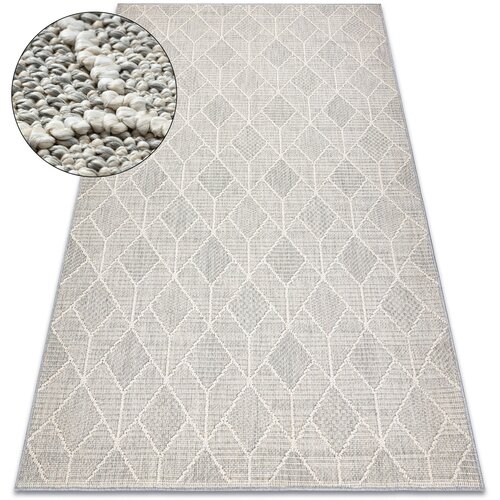 RugsX Preproge Preproga JERSEY 19231 siv - Geometrična strukturn 240x330 cm Siva Cene