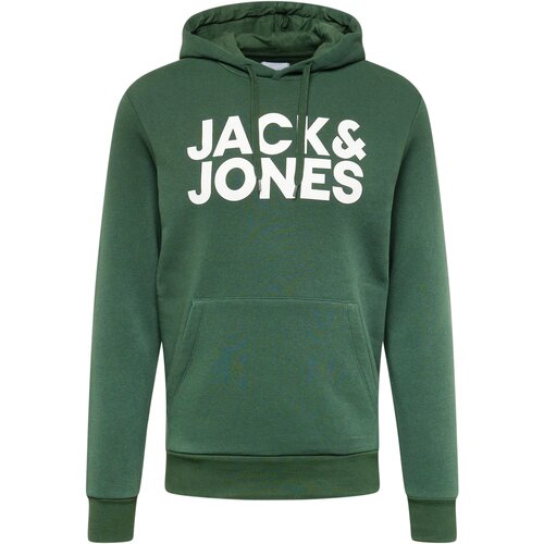 Jack & Jones Muški duks 12152840, Tamnozeleni Slike