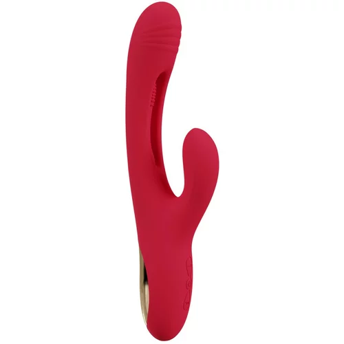 SMILE - vibrator s jezikom koji petlja s klitorisom (crveni)