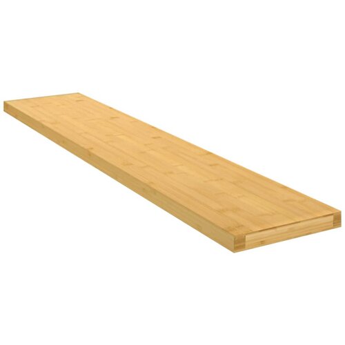 VidaXL Stenska polica 100x20x2,5 cm bambus Slike