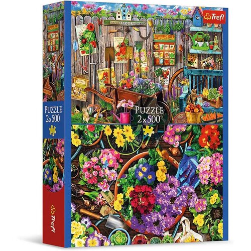 Trefl Delo+na+vrtu+2x500+kosov+puzzle+-+ Cene