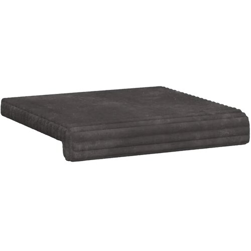  Jastučić za klupu 4 kom. Pli&amp;scaron;ani kord Tamnosiva Dubina 35 cm - Tamnosiva 4 Slike