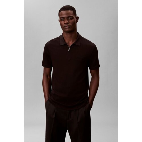 Calvin Klein Mu&scaron;ka polo majica LV04LE255G, Crna Cene