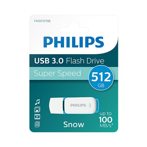 Philips USB memorija 3.0 512GB Snow Edition Slike