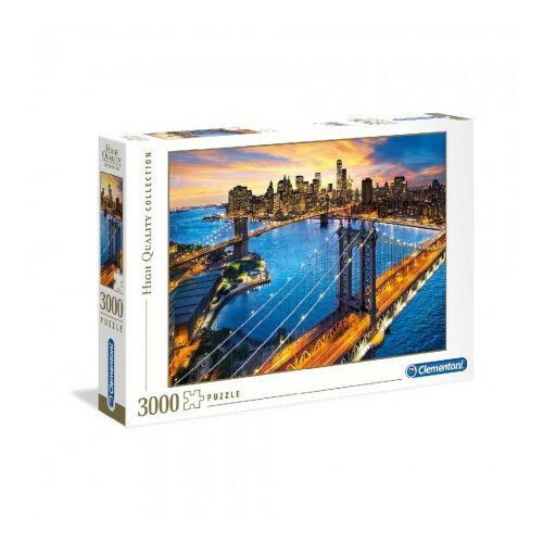 Clementoni puzzle 3000 hqc new york ( CL33546 ) CL33546 Slike