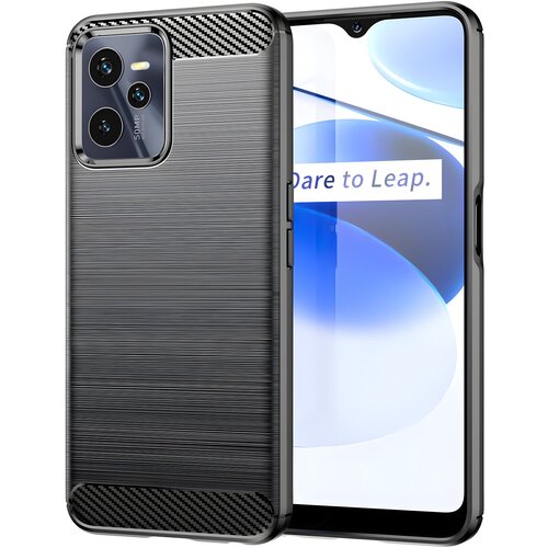IZMAEL.eu Futrola Carbon Shield TPU za Realme C35 - Crna Cijene