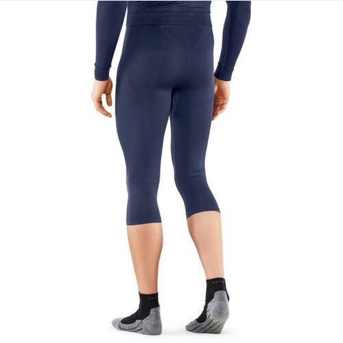 Falke mu&amp;scaron;ke tajice 3/4 Maximum Warm, plava Slike