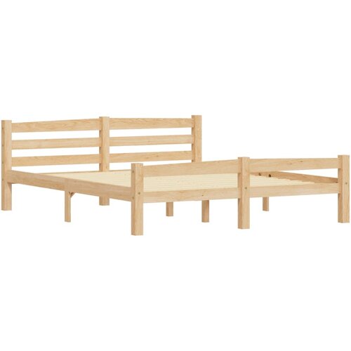  Okvir za krevet od masivne borovine 160 x 200 cm Slike