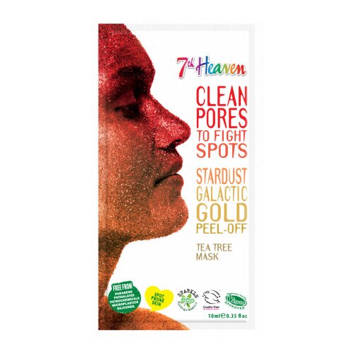 Montagne Jeunesse (7th Heaven) Montagne Jeunesse negovalna maska za obraz - Stardust Galactic Gold Peel-Off Face Mask Cene
