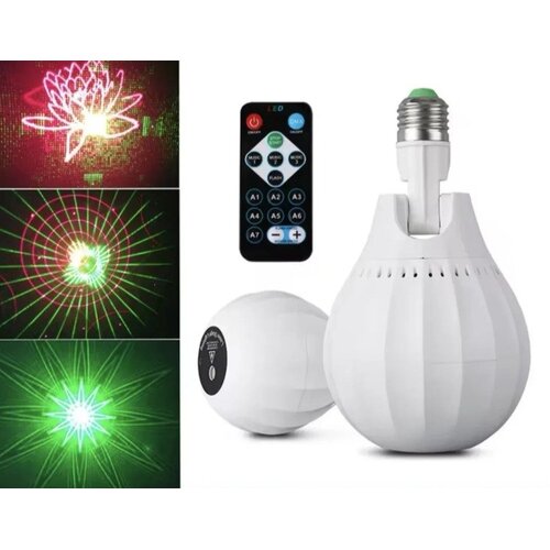Generic Mini laser disko kugla &ndash; E27 sijalica projektor sa daljinskim Cene