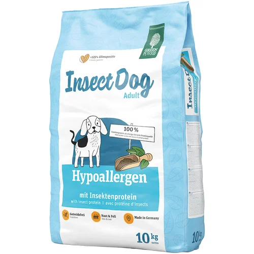 Green Petfood InsectDog hipoalergena hrana - 10 kg