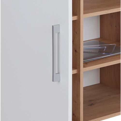 Modern Living Regal Box, Bela, Barva Hrasta Slike