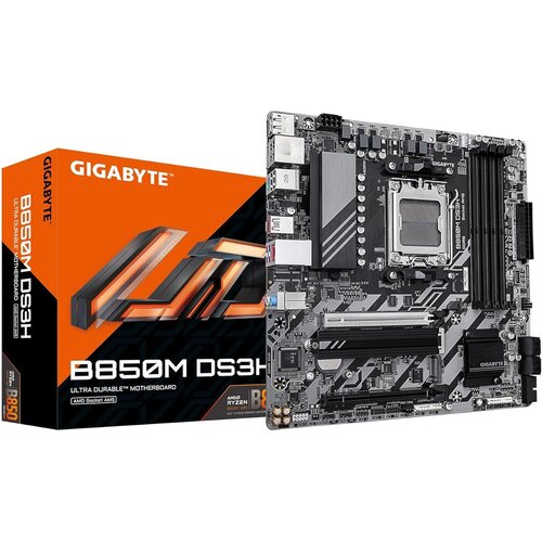 Gigabyte MB B850M DS3HAM5, 4x DDR5, 2x M.2, 4x SATA8xUSB, 1x HDMI, 2x DP, mATX Cijene