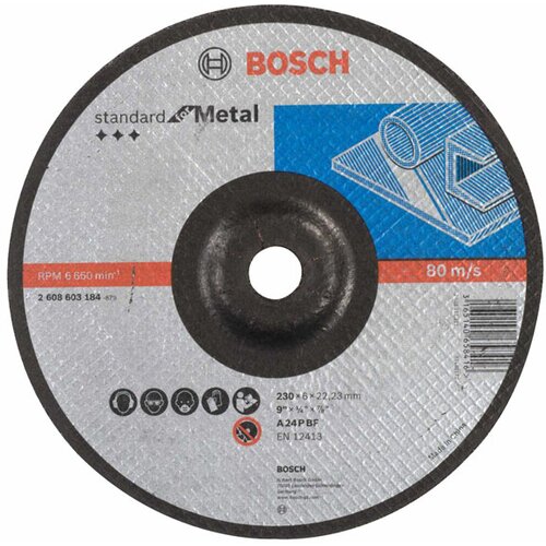 Bosch brusna ploča ispupčena 230x22x23,6 (2608603184) Slike