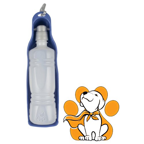 Duvo Travel Drinking Bottle 500ml, Flašica Sa Posudom, Plava Cene