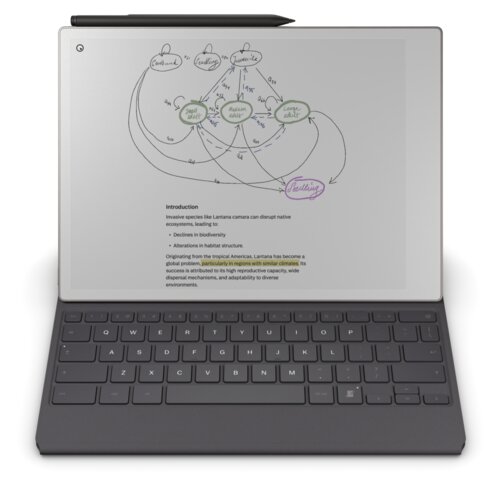 REMARKABLE tastatura za paper pro type folio - de raspored (tamno siva) Slike