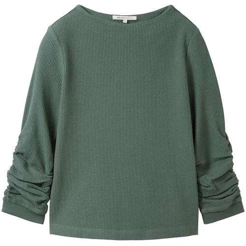 Tom Tailor Sweater majica zelena