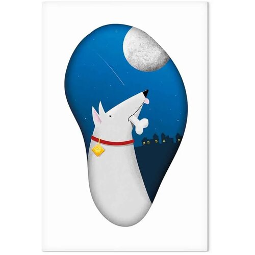  Slika - Dog Dreams (1 Part) Vertical 80x120 Premium Print Slike