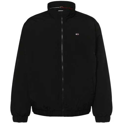 Tommy Jeans Plus Prijelazna jakna crvena / crna / bijela