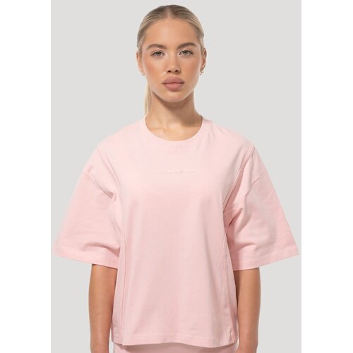 GymBeam Women&lsquo;s Mochi Oversized T-Shirt Pink XS Cene