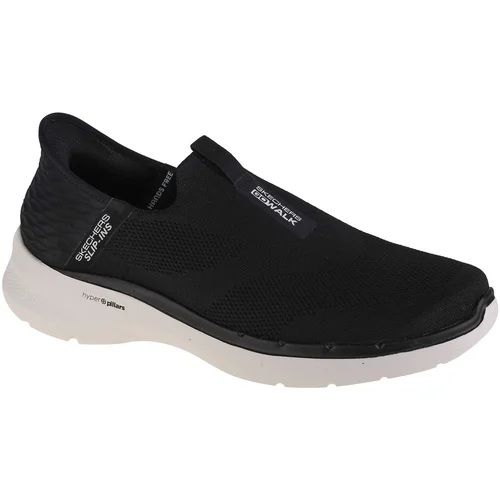 Skechers Nizke superge Slip-Ins: GO WALK 6 - Easy On Črna