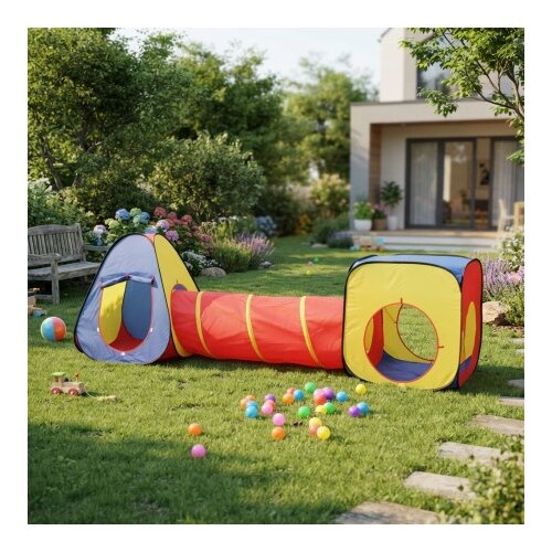  Dečiji &amp;scaron;ator sa tunelom Mini poligon 3u1 ( KLK-4609 ) Slike