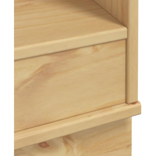  Cabinet SKI Medeno Smeđa 60 x 46 x 81 cm Čvrsto borovo drvo Slike