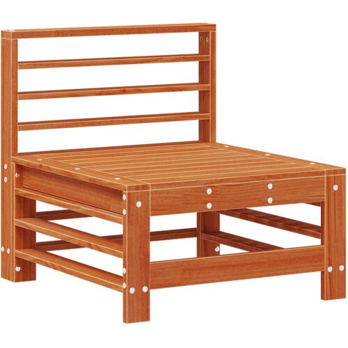  Set lounge namje&amp;scaron;taja za vrt 5 pcs Vosak Smeđa Masivna borovina Slike