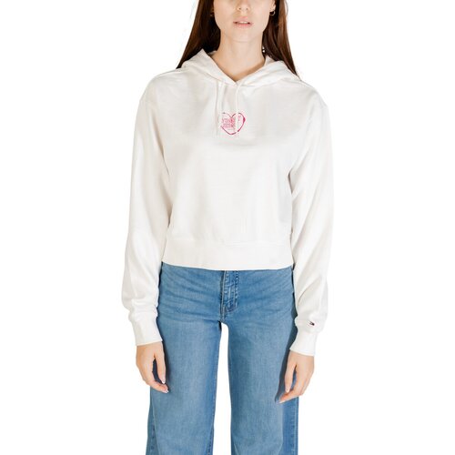 Tommy Hilfiger Puloverji TJW RLX CRP HEART HO DW0DW21408 Bela Slike