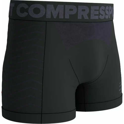 Compressport Seamless Boxer M Black/Grey S