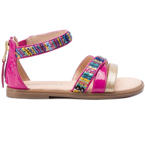 Geox Sandali J S.Karly G.I J9235I 0DSHI C8238 S Fuchsia/Multicolor Slike