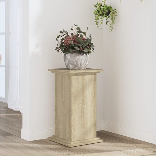vidaXL Stojalo za rastline sonoma hrast 33x33x60 cm inženirski les Cene