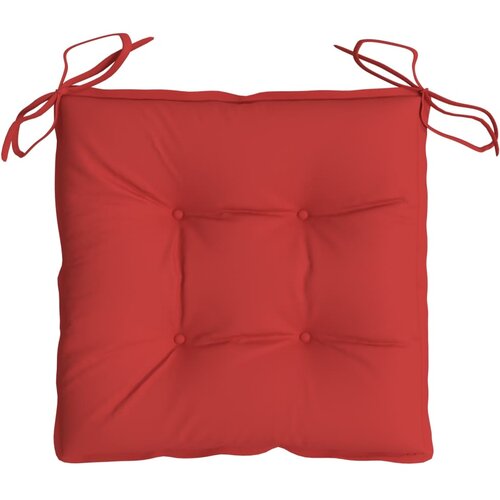  Jastuci za stolice 2 kom boja vina 40x40x7 cm tkanina Oxford Slike