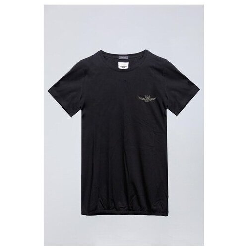 Aeronautica Militare Majice s kratkimi rokavi TS2386DJ6880101 Črna Cene