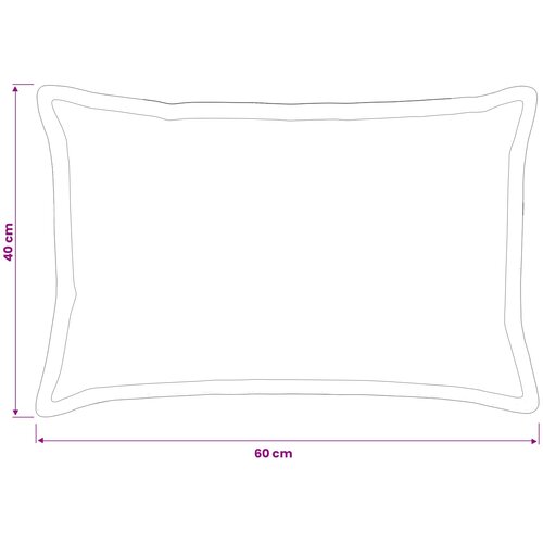  Presvlaka za jastuk 2 kom. HOUTEN Zelena 40 x 60 cm Slike