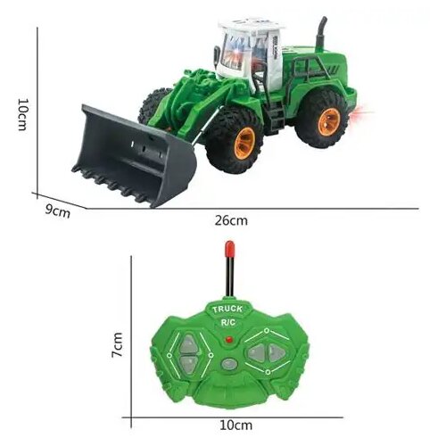 Magic Toys RC Zeleni utovarivač na daljinsko upravljanje 1/30 27MHz Cene