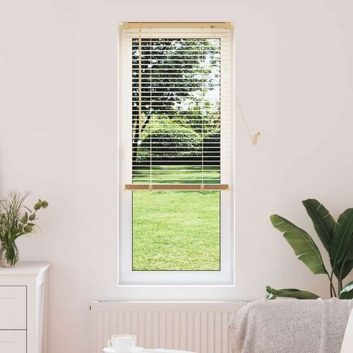 Venecijanska roleta Svijetlo smeđa s uzorkom 150 x 50 cm PVC Cene
