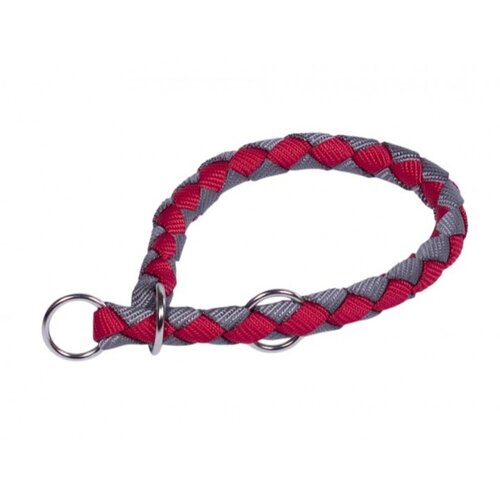 Nobby polzatezna ovratnica corda - rdeče siva - različne velikosti 52 - 60 cm Slike