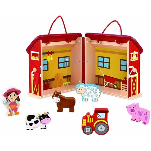 Tooky Toy drvena farma set tp518 Cene
