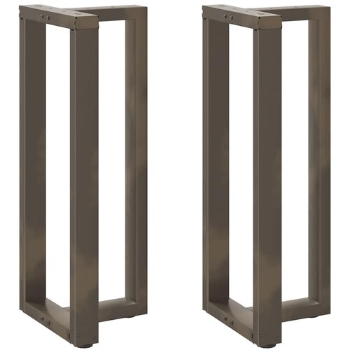  Noge za barski stol T-oblika 2 kom Crne 50x35x(100-101) cm Čelik Cene