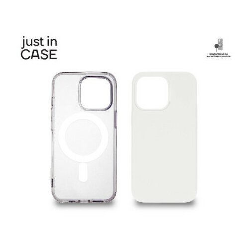 Just in case 2u1 extra case mag mix plus paket beli za iPhone 13 pro ( MAGPL106WH ) Cene