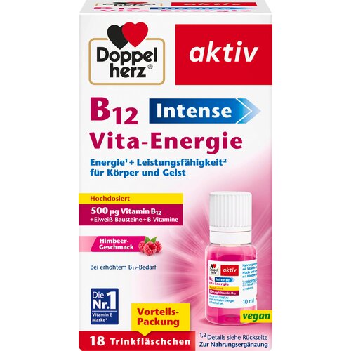 Doppelherz aktiv B12 Vita-Energie Intense - 18 stekl. Slike